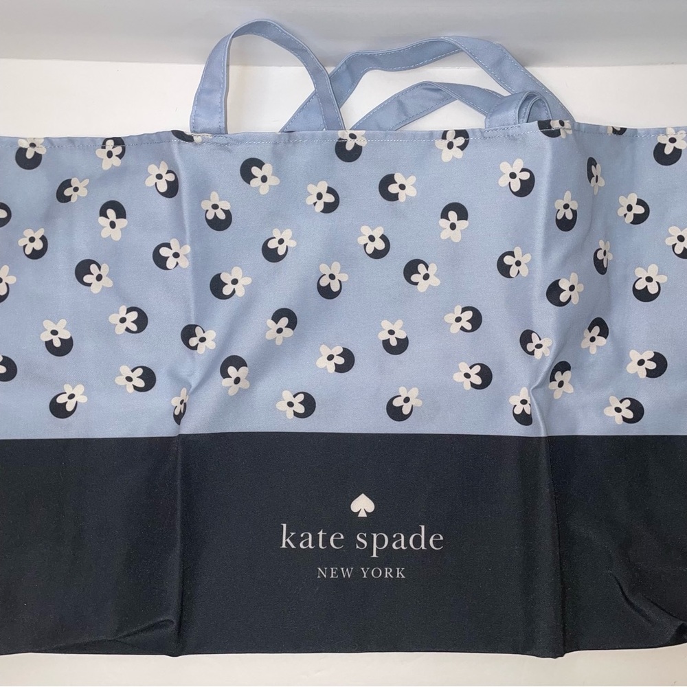 NWOT Kate Spade Floral Canvas Shopper Tote - Picture 2 of 5